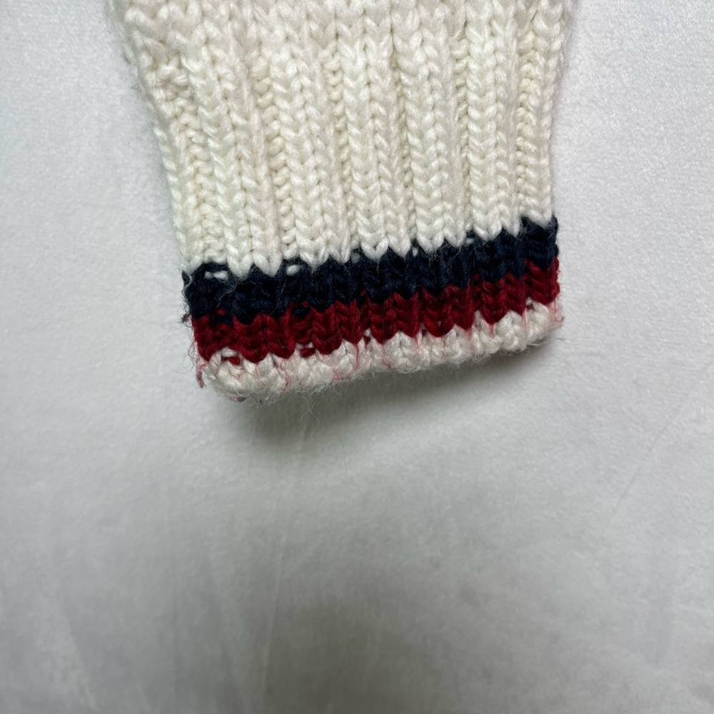 American Eagle Outfitters Women’s Large Fair Isle Chunky Knit Wool Blend Sweater - Picture 5 of 9